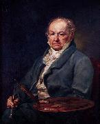 Vicente Lopez y Portana Portrat des Francisco de Goya Spain oil painting artist
